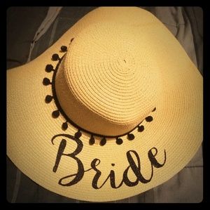 Bride sun hat